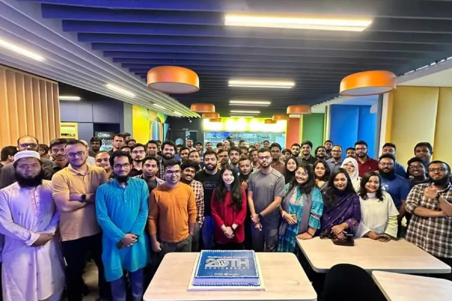 Shaddam Hossain at WordPress 20th Anniversary celebration